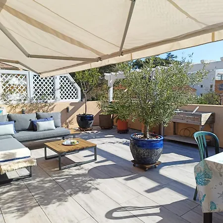 Soleil Soleil, Sur Le Toit Grande Terrasse Apartmán Saint-Raphaël